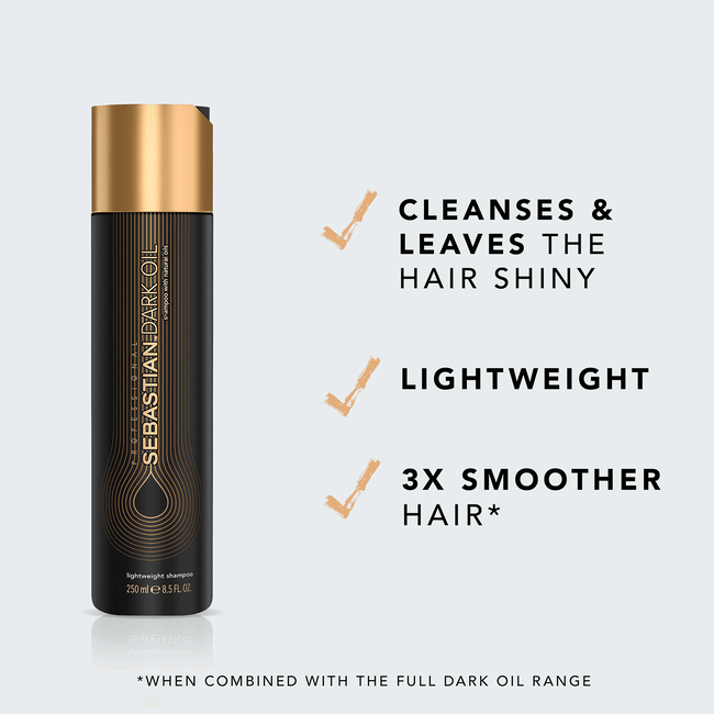 Sebastian Dark Oil Lightweight Shampoo Benefits