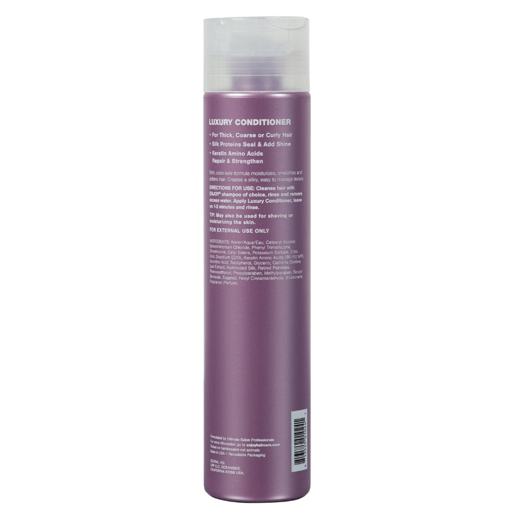 Enjoy Luxury Conditioner 10oz. back of bottle