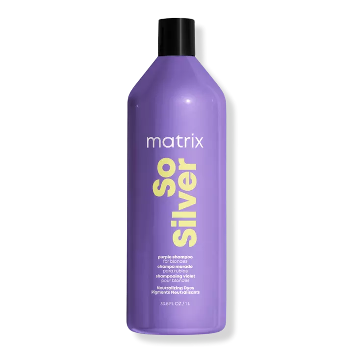 Matrix Total Results So Silver Shampoo for Blonde and Silver Hair 33.8oz.