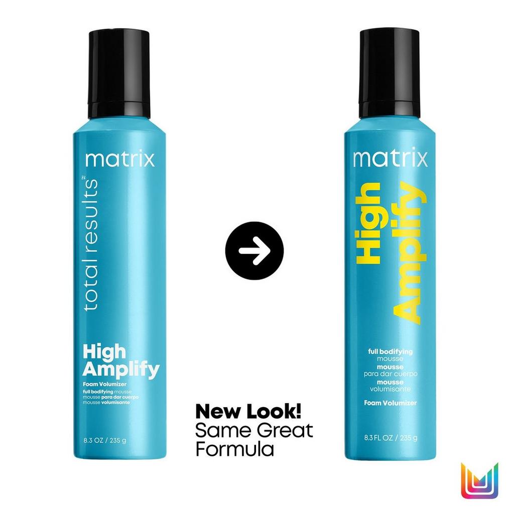 Matrix Total Results High Amplify Foam Volumizer Full Bodifying Mousse has a new look but same great formula