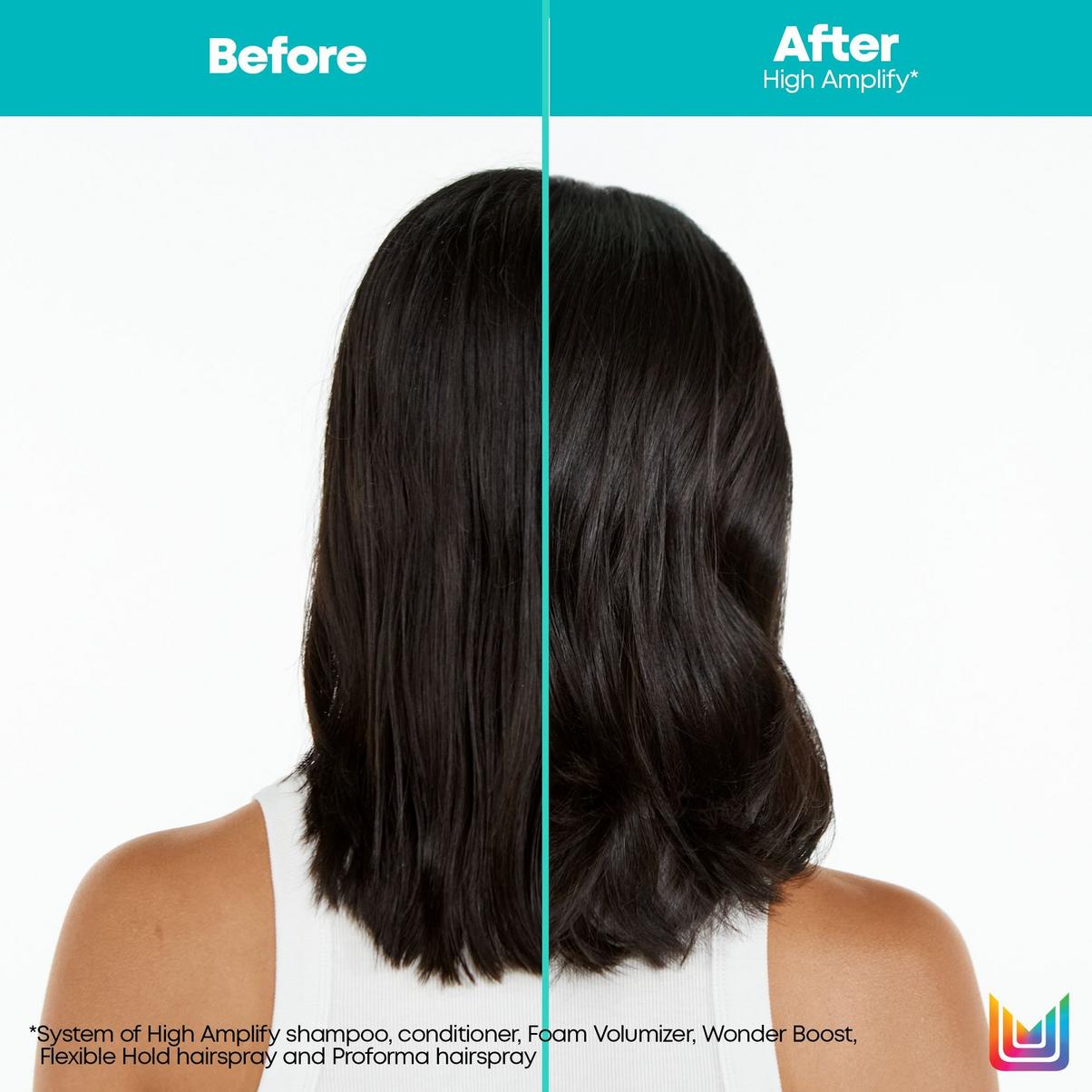Matrix Total Results High Amplify Conditioner before and after use