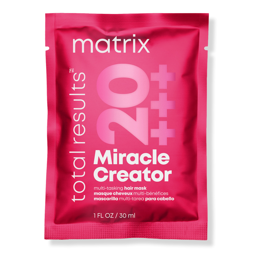 Matrix Total Results Miracle Creator Multi-Tasking Hair Mask packet 1oz.