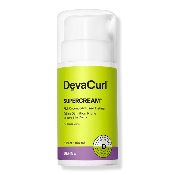Deva Curl Super Cream - Rich Coconut Infused Definer 5.1oz.