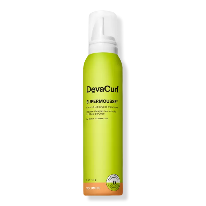 Deva Curl Supermousse Coconut Oil Infused Volumizer 5oz.