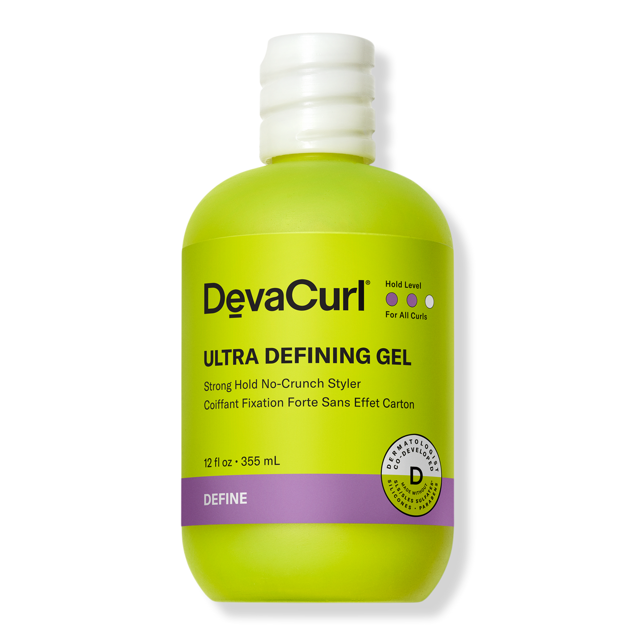 Deva Curl Ultra Defining Gel - Strong Hold 12oz.