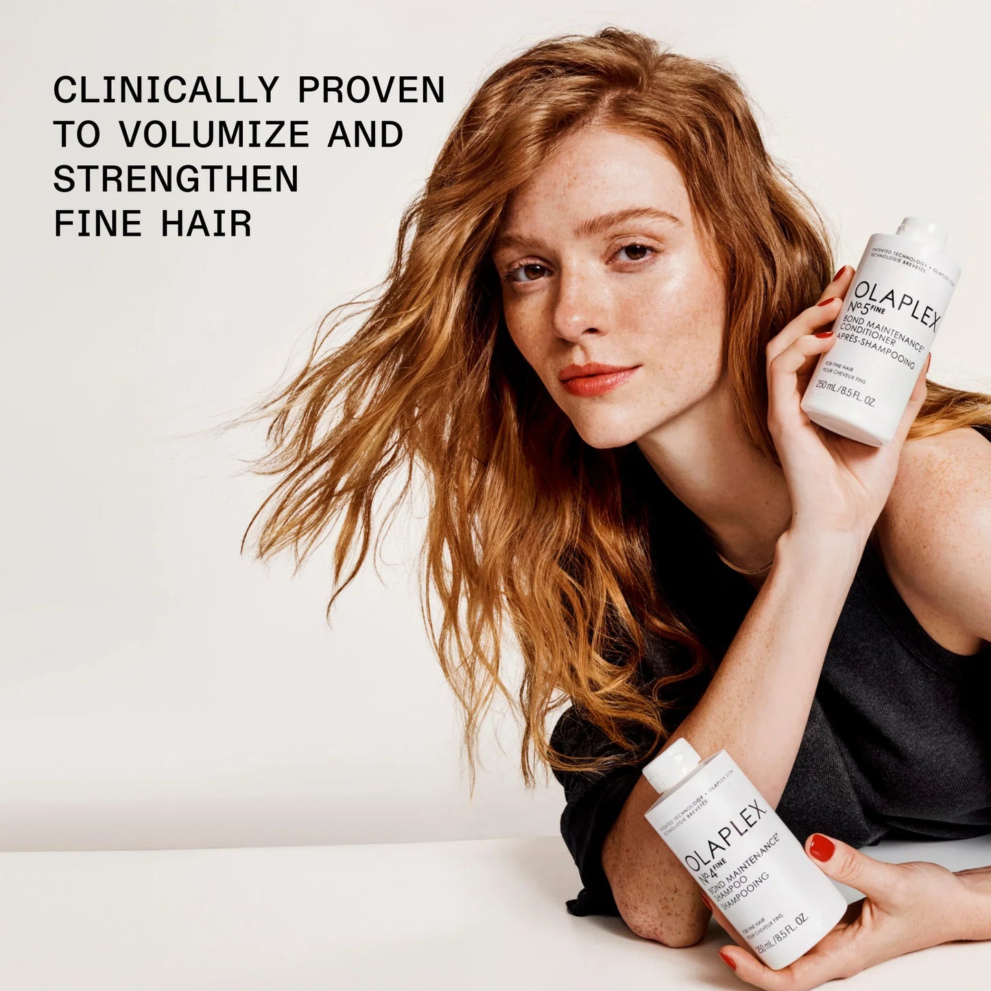 Olaplex Number 5 Fine Bond Maintenance Conditioner is clinically proven to volumize and strengthen fine hair