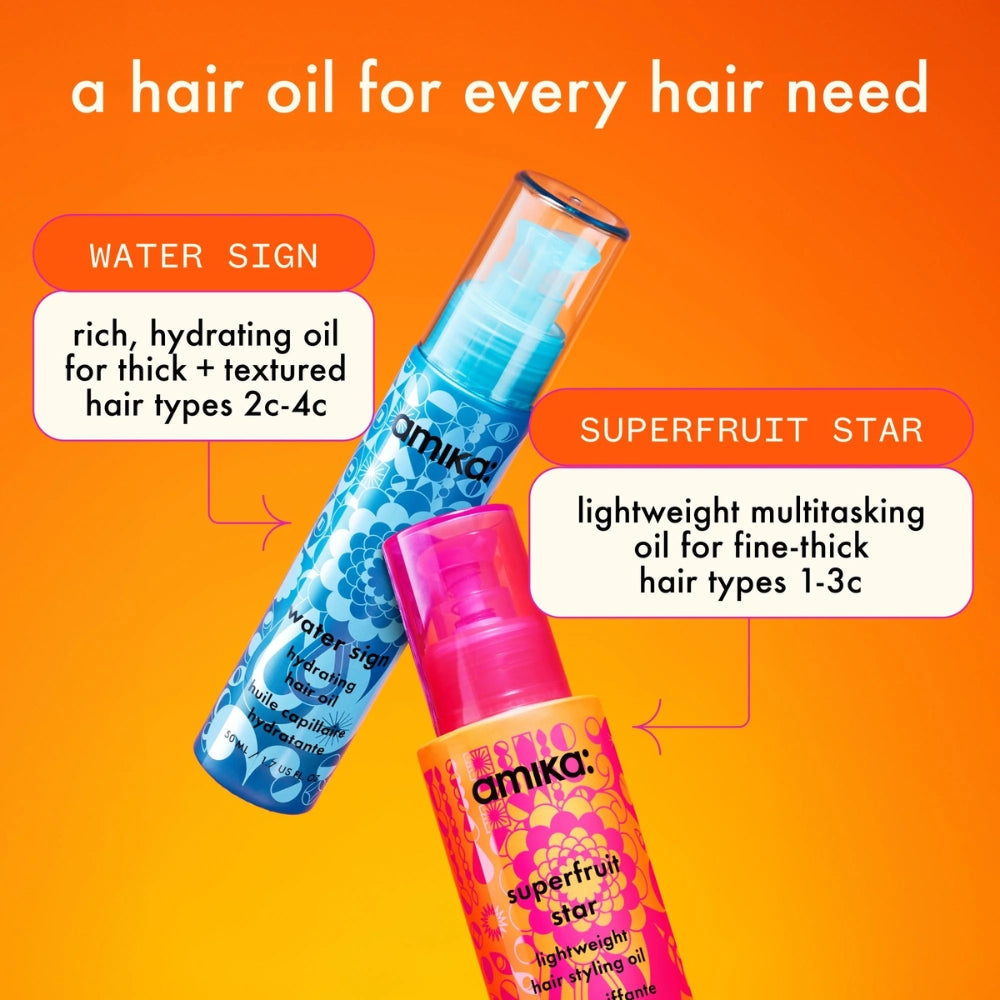 Amika hair oil comparison