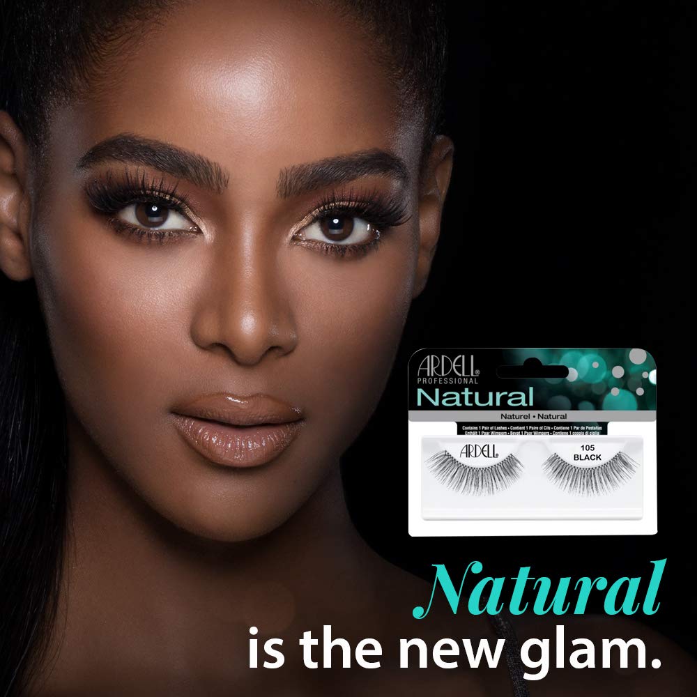 Ardell False Lashes - Natural #105 Black
