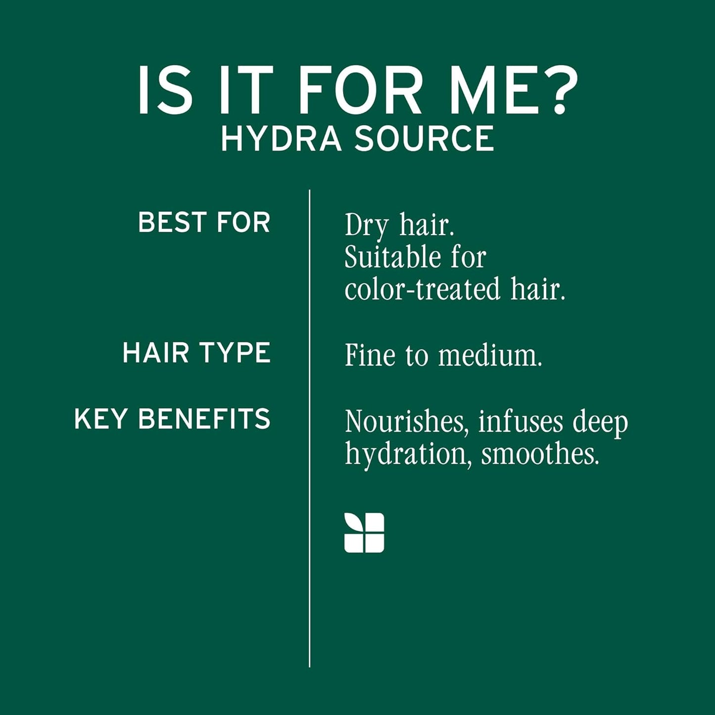 Product description of Biolage Hydra Source Detangling Solution