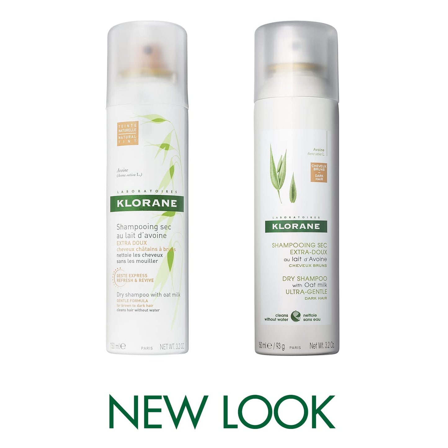 Klorane Dry Shampoo with Oat Milk for Dark Hair