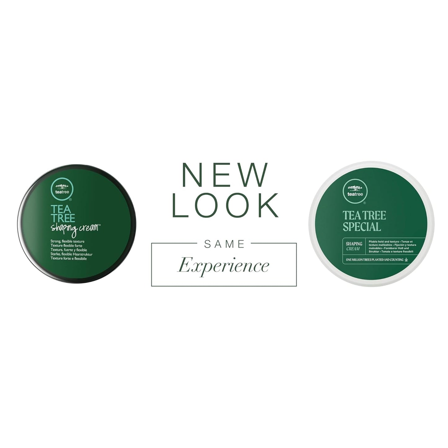 Paul Mitchell Tea Tree Shaping Cream has new packaging