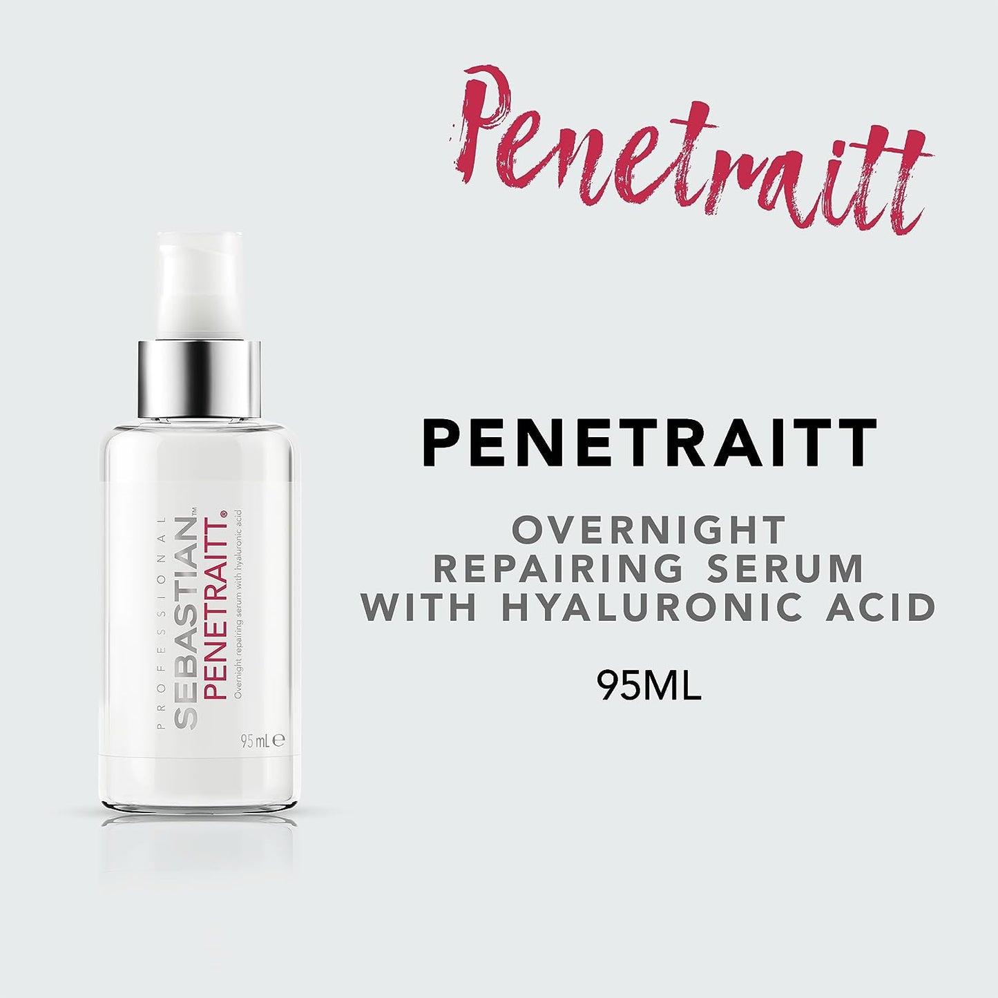 Sebastian Penetraitt Overnight Repair Repair Serum contains hyaluronic acid