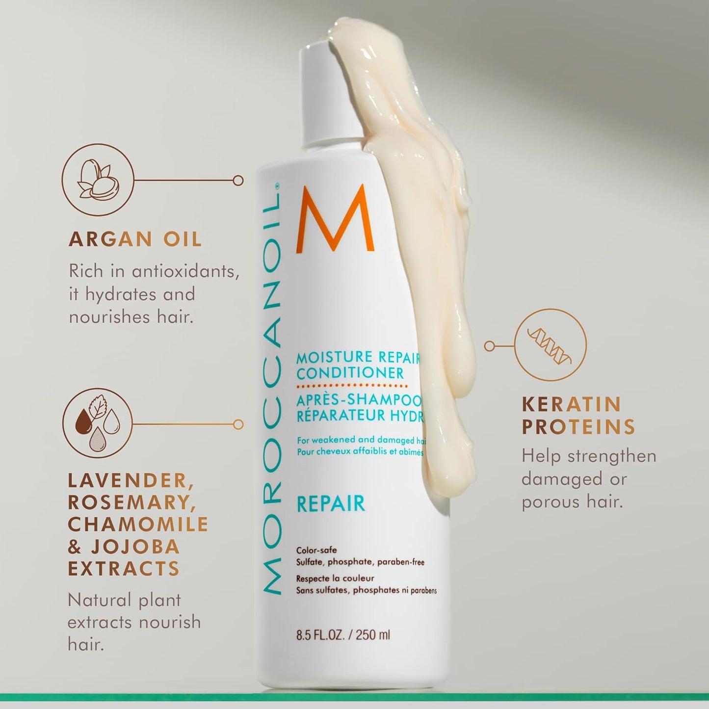 Moroccanoil Moisture Repair Conditioner product benefits