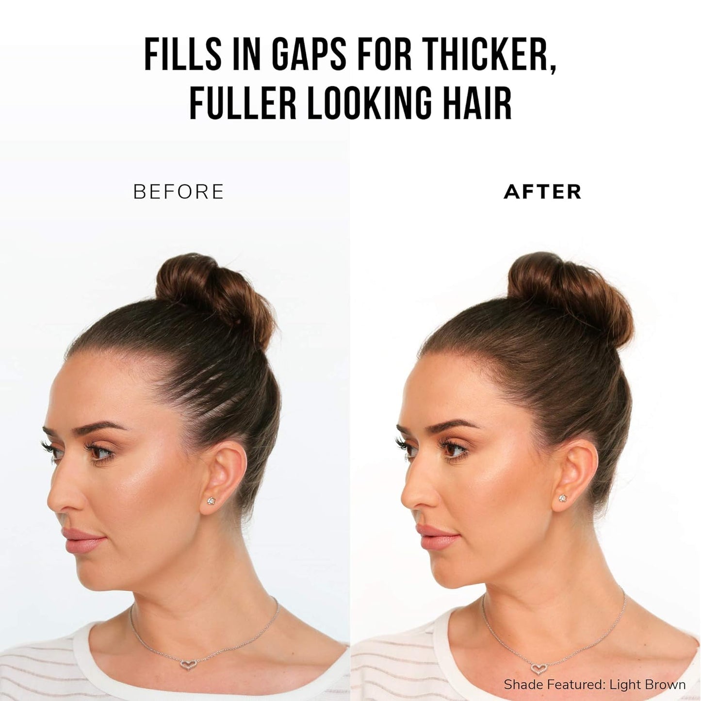 Color Wow root touch up before and after