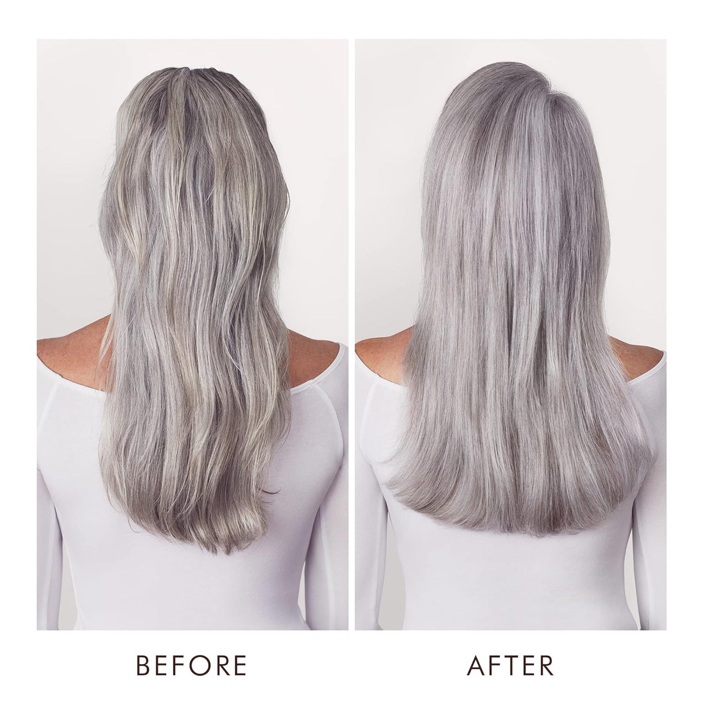 Before and After using Moroccanoil Blonde Perfecting Purple Conditioner Pt. 2