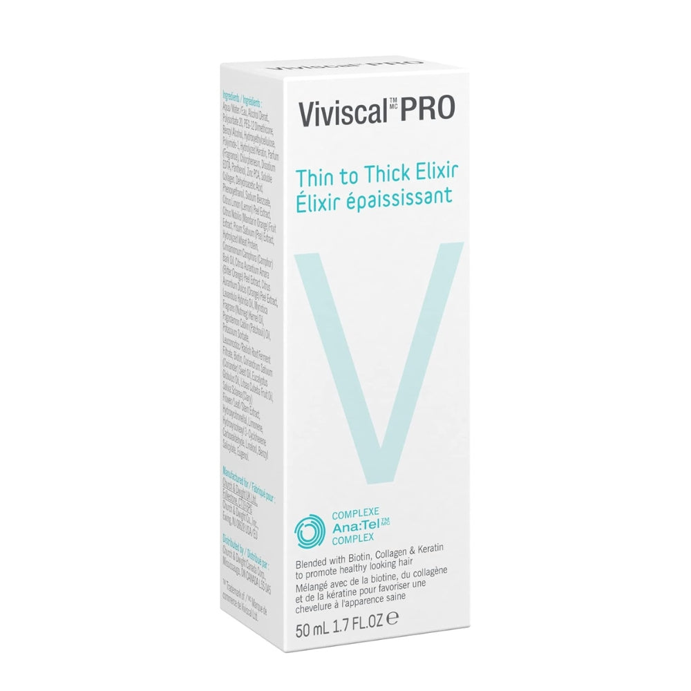 Viviscal Professional Thin to Thick Elixir front of box