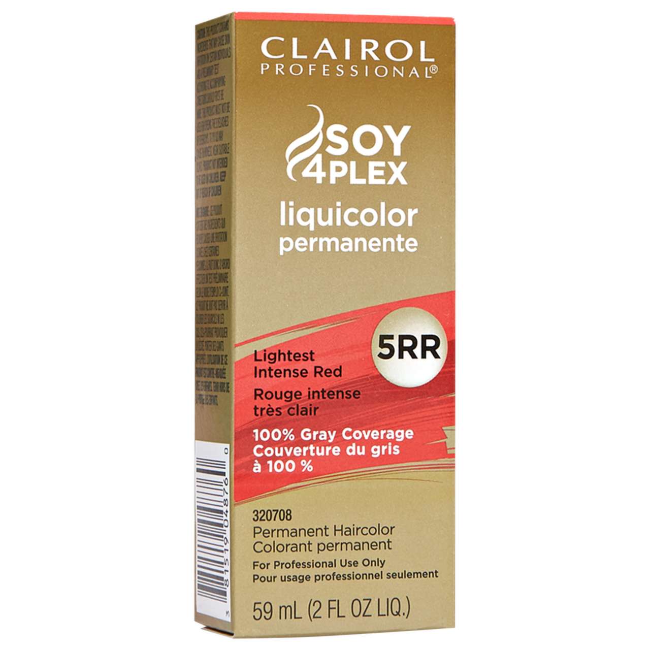 Clairol Professional Soy4Plex Liquicolor Permanent 5RR Lightest Intense Red