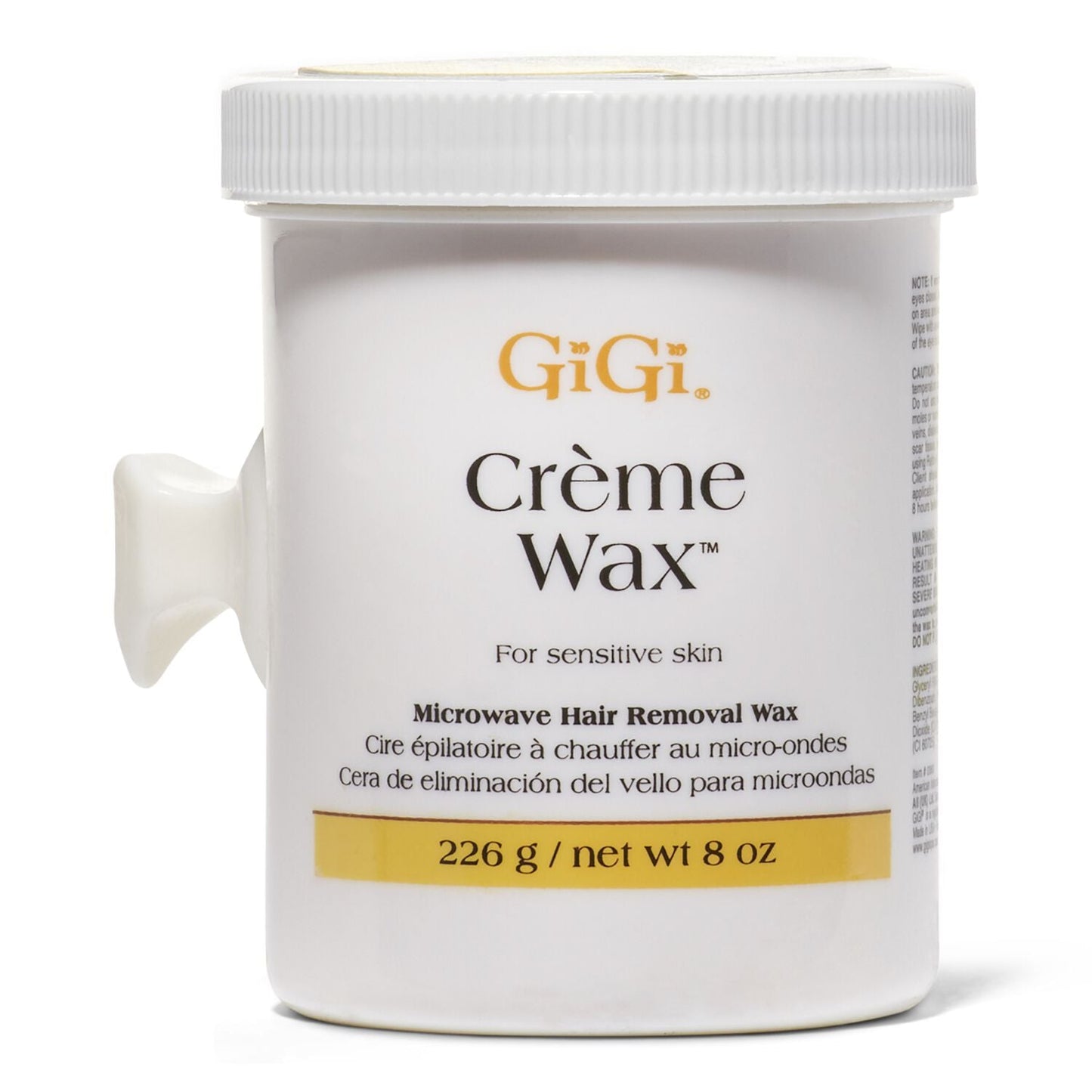 GiGi Microwave Creme Wax 8oz.