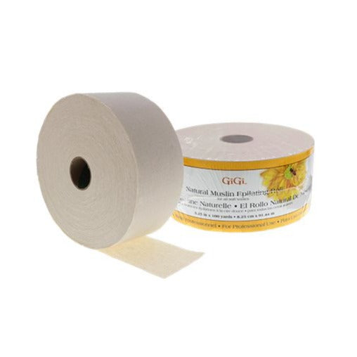 GiGi Natural Muslin Epilating Roll 100 yards