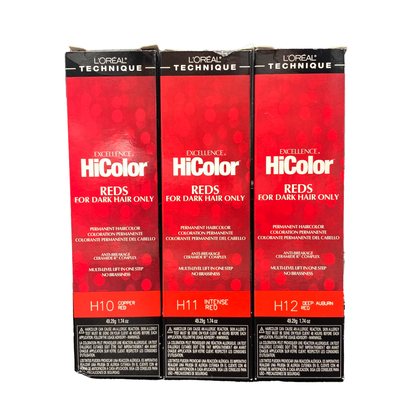 L'Oreal Excellence HiColor - Reds for Dark Hair Only 1.74 oz.