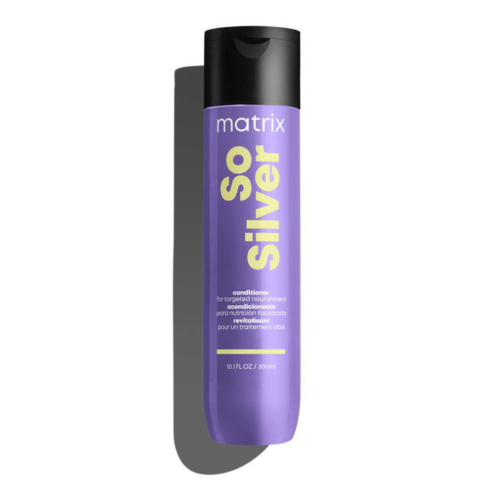Matrix Total Results So Silver Conditioner for Blonde and Silver Hair 10oz.
