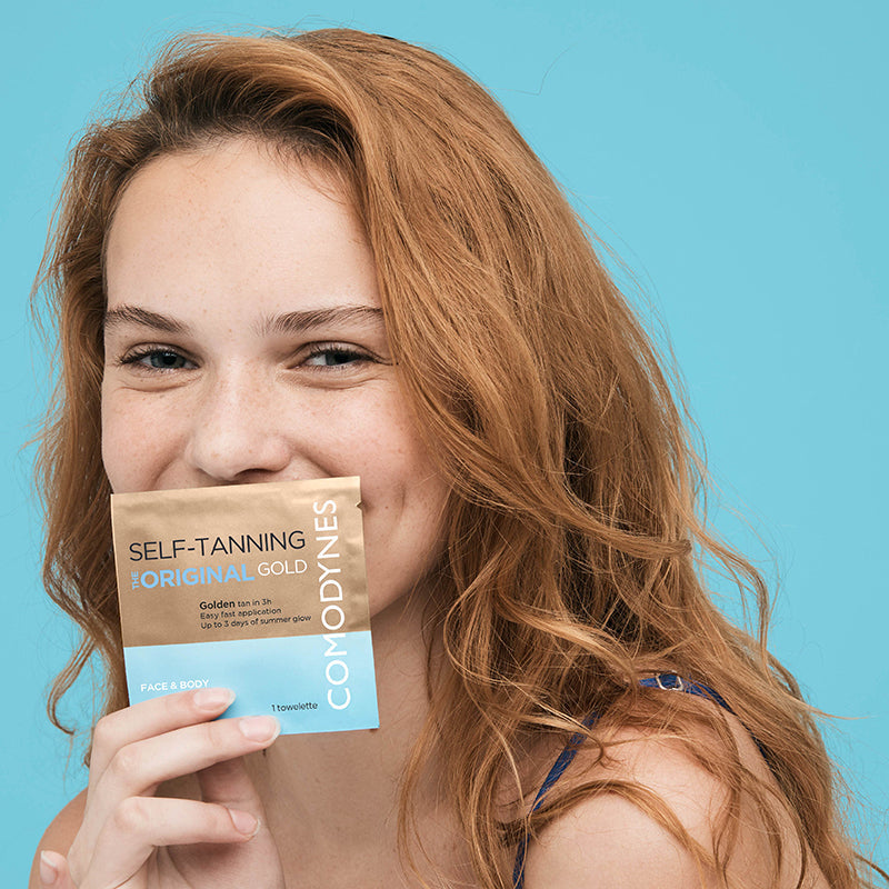 Comodynes Self-Tanning Towelettes – Original Gold