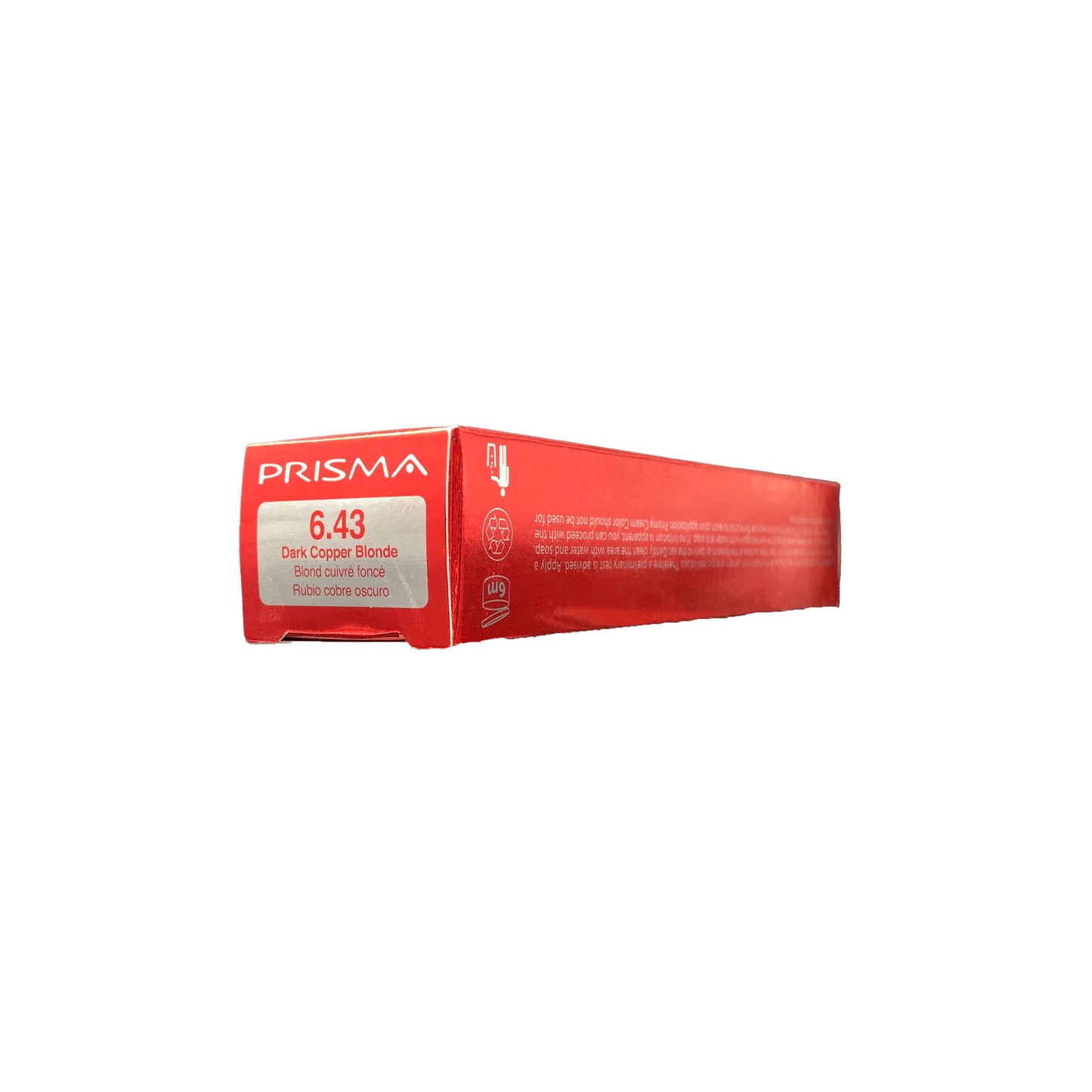 Prisma Permanent Cream Hair Color 2oz. (Ammonia Free) 6.43 Dark Copper Blonde