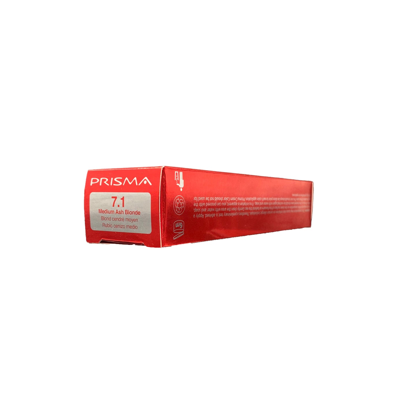 Prisma Permanent Cream Hair Color 2oz. (Ammonia Free) 7.1 Medium Ash Blonde