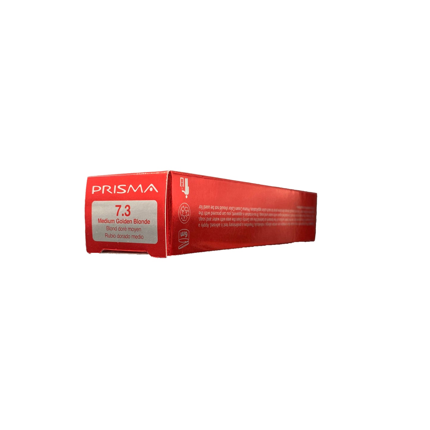 Prisma Permanent Cream Hair Color 2oz. (Ammonia Free) 7.3 Medium Golden Blonde