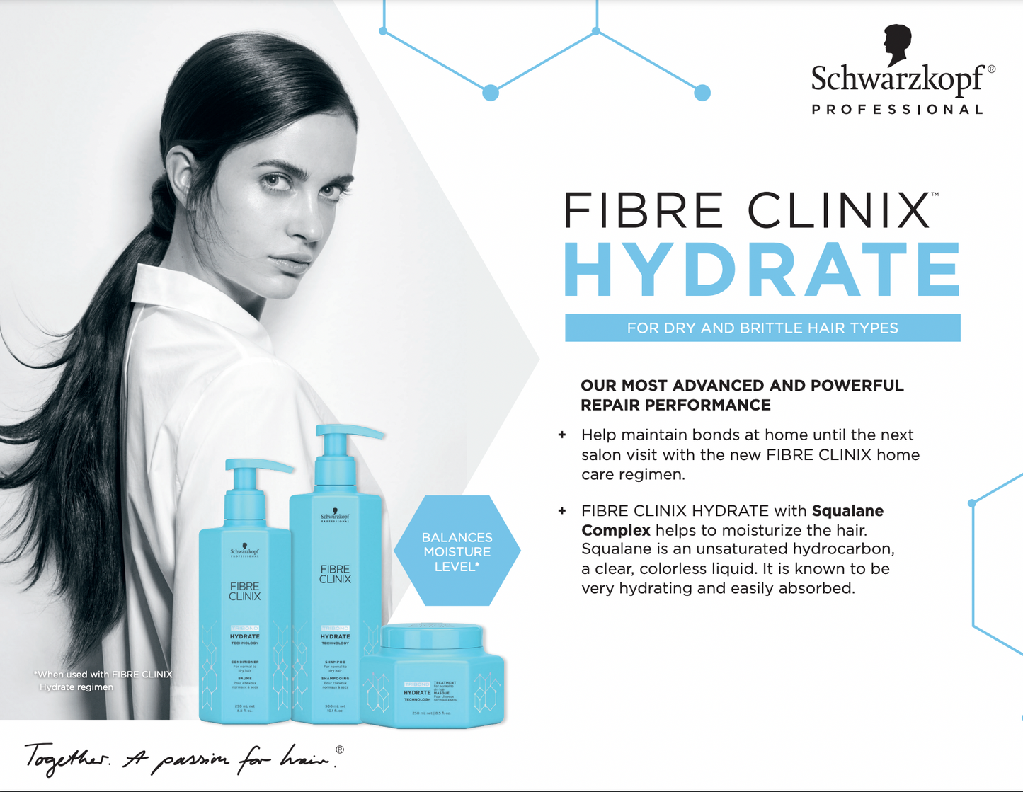 Schwarzkopf Professional Fibre Clinix Hydrate for dry and brittle hair