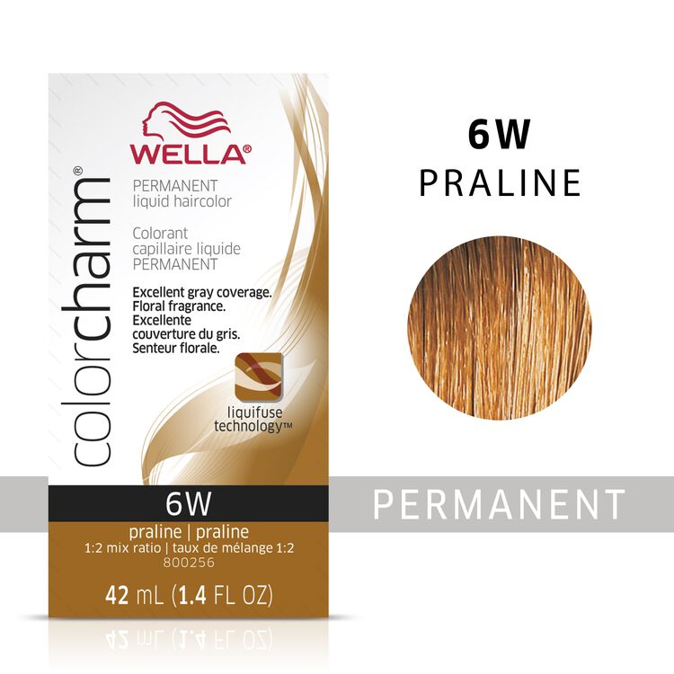 Wella Color Charm Permanent Liquid Color 1.4oz. 6W Praline