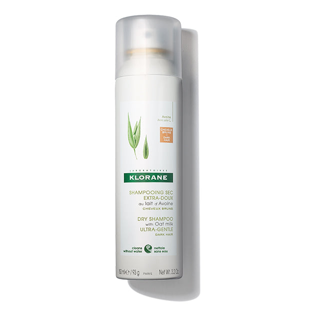 Klorane Dry Shampoo with Oat Milk for Dark Hair 3.2oz.