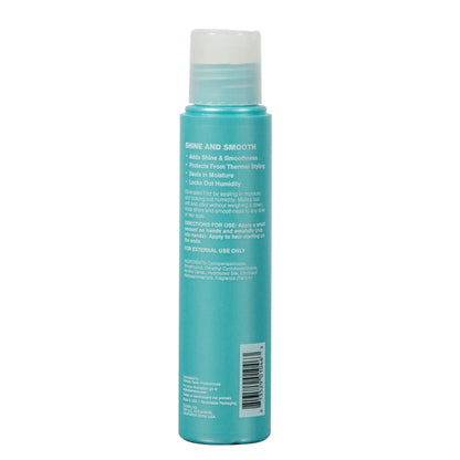 Enjoy Shine and Smooth 3.4oz. back of bottle