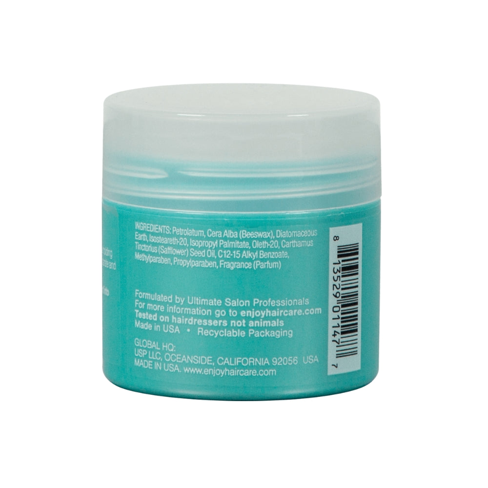 Enjoy Dry Wax 2oz. back of tub