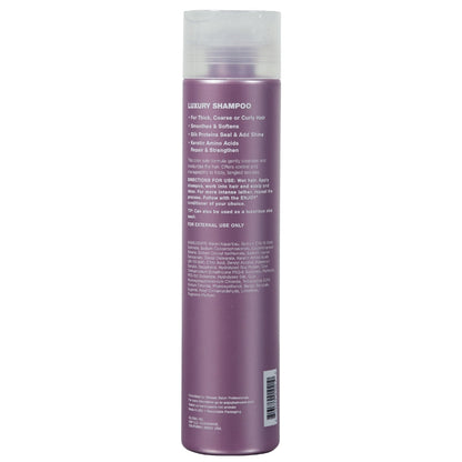 Enjoy Luxury Shampoo 10oz. back of bottle