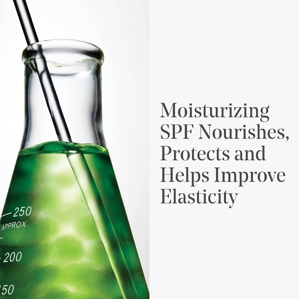 Moisturizing SPF nourishes, protects and helps improve elasticity