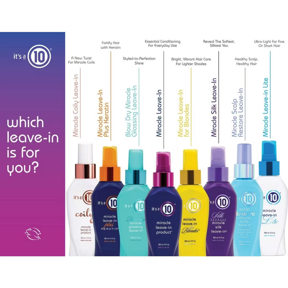 It's A 10 Silk Express Miracle Silk Leave-In