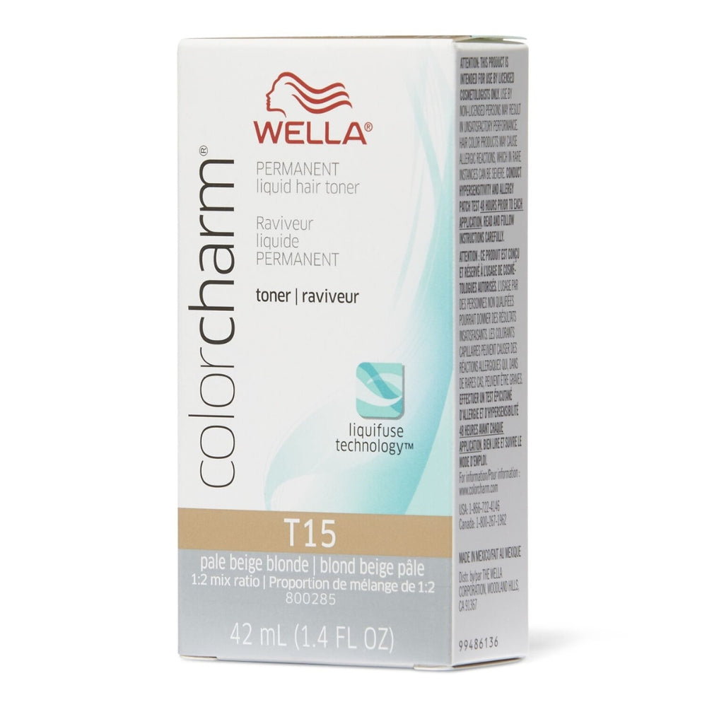 Wella Color Charm Permanent Liquid Toners 1.4oz.