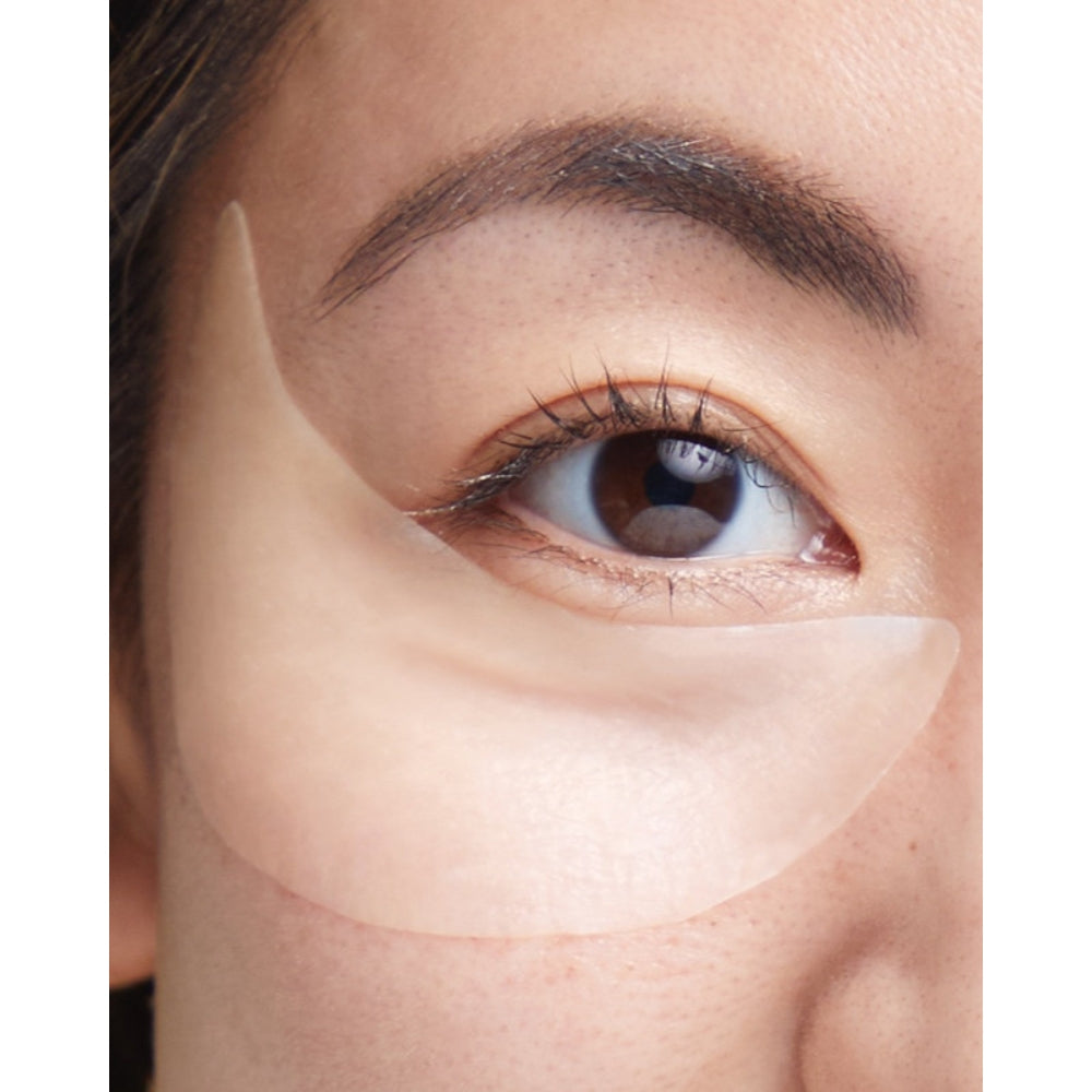 eye mask applied under eyes