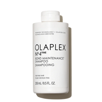Olaplex Number 4 Bond Maintenance Shampoo for fine hair in 8.5oz bottle