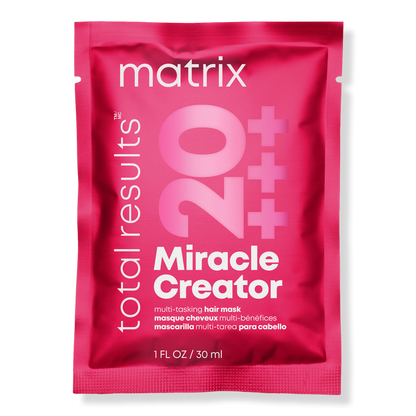 Matrix Total Results Miracle Creator Multi-Tasking Hair Mask packet 1oz.