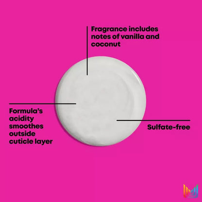Matrix Total Results Keep Me Vivid Sulfate-Free Shampoo smooths the outside cuticle layer and is sulfate-free