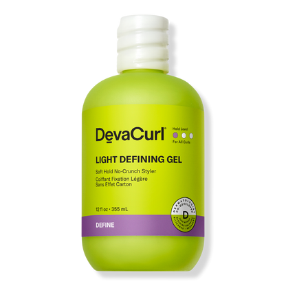 Deva Curl Light Defining Gel Soft Hold No-Crunch Styler 12 oz.