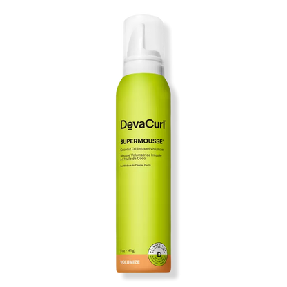 Deva Curl Supermousse Coconut Oil Infused Volumizer 5oz.