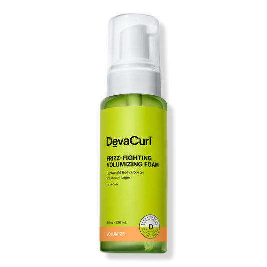 Deva Curl Frizz-Fighting Volumizing Foam Lightweight Body Booster 8oz.