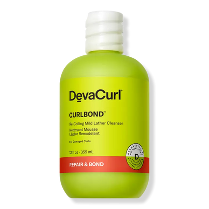 Deva Curl Curlbond Re-Coiling Mild Lather Cleanser 12oz.