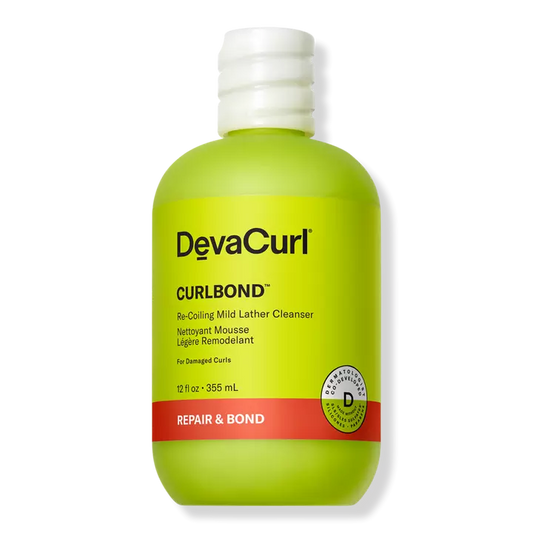 Deva Curl Curlbond Re-Coiling Mild Lather Cleanser 12oz.