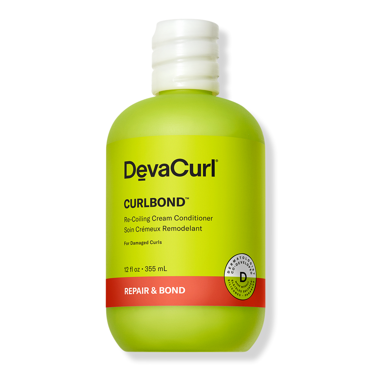 Deva Curl Curlbond Re-Coiling Cream Conditioner 12oz.