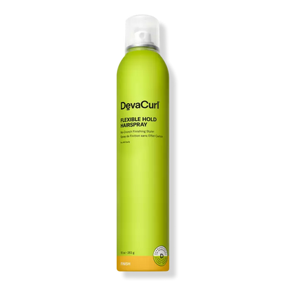 Deva Curl Flexible Hold Hairspray No-Crunch Finishing Styler 10oz.
