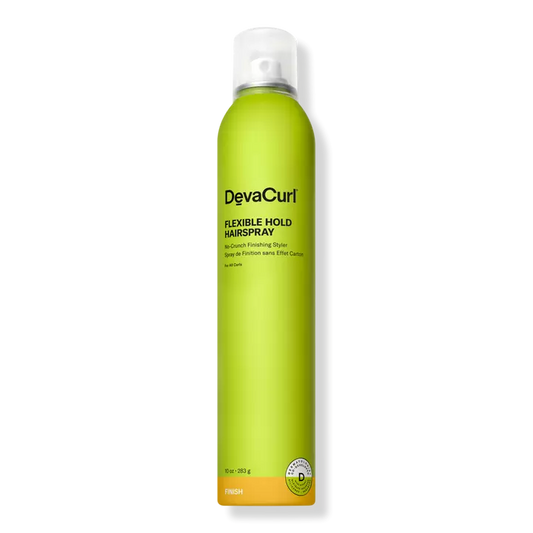 Deva Curl Flexible Hold Hairspray No-Crunch Finishing Styler 10oz.